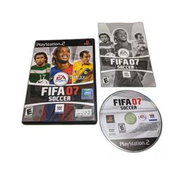 FIFA Soccer 2007 Sony PlayStation 2 Complete in Box