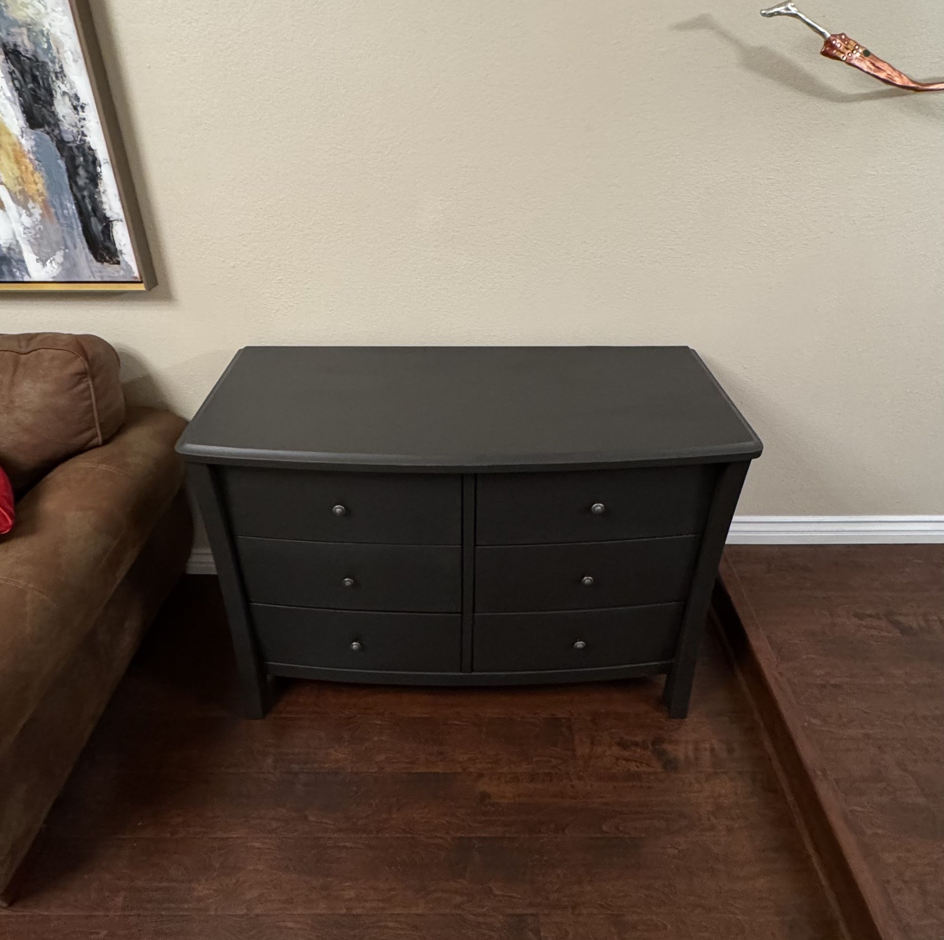 Black Wooden Dresser