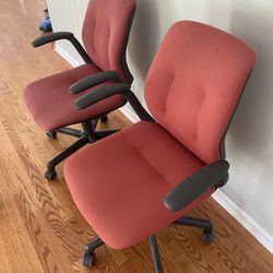 Two Heavy Duty Office Chairs