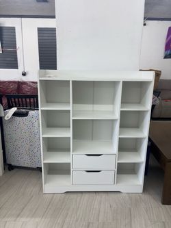 4 Tier Open Shelf Book Case