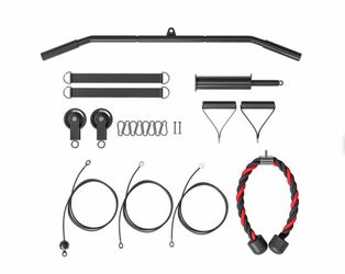Soozier Weight Cable Pulley System with Universal Loading Pin