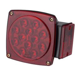 TowSmart ProClass 80 in. Under Submersible 6-Function Curbside LED Red Rear Trailer Light @D2-976