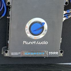 Planet Audio Amplifier 