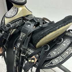 Monturas charras para caballos 🐎 100% piel  De la mejor calidad garantizada 