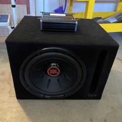 JBL 12 Inch Subwoofer & Amp