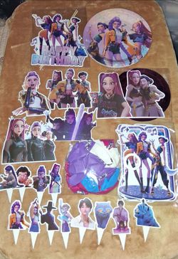 K pop Demon Hunters Party Supplies
