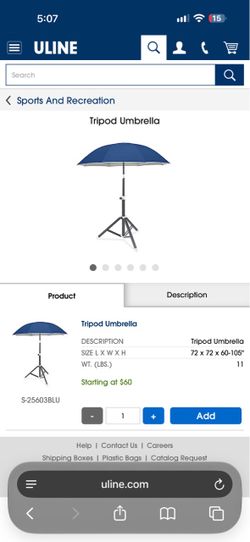 Tripod Umbrella Picnic