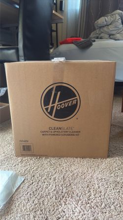 NIB Hoover CleanSlate Carpet & Upholstery Cleaner with Powered Scrubbing Kit (FH14052)