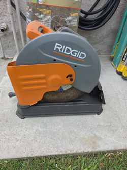 This is a RIDGID 15 Amp 14 in. Abrasive Cut-Off Saw,