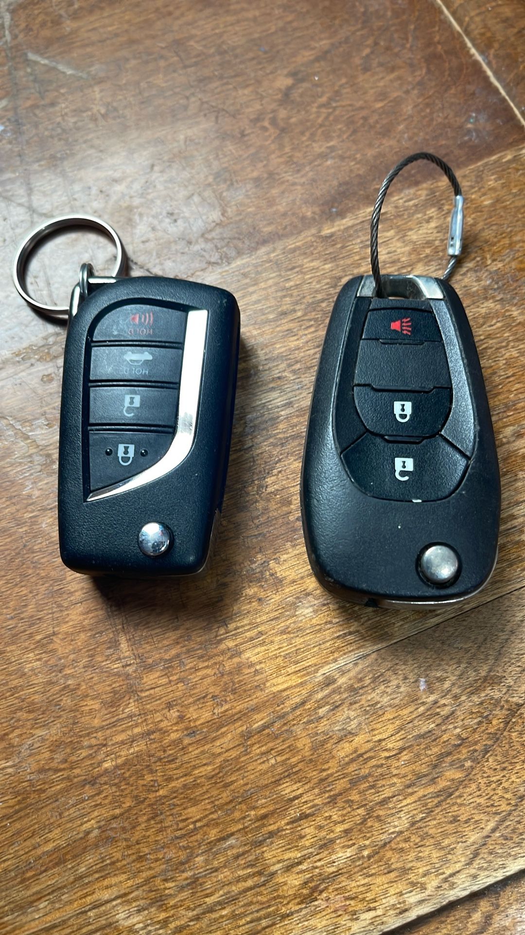 Llaves Toyota Y Chevy