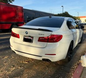 Rear bumper 540i base