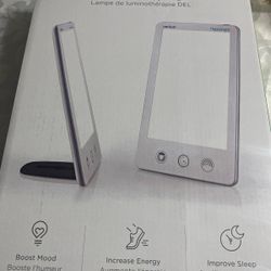 HappyLight Luxe LED Bright White Light Therapy Lamp White - Verilux