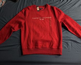 Tommy Hilfiger Crewneck Sweatshirt Red Large