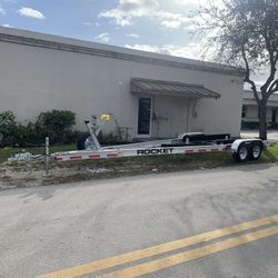 2022 Rocket Aluminum Boat Trailer 23’-24’