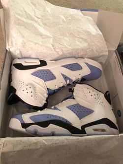 UNC Jordan 6’s