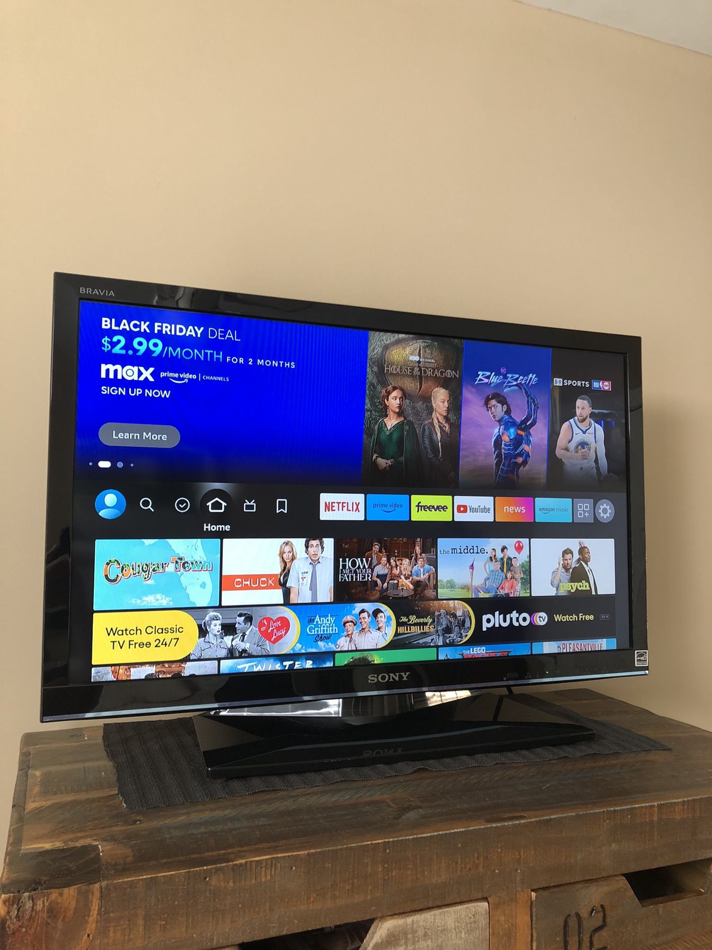 Sony KDL-32EX340 32” BRAVIA Ultra Slim LCD TV 
