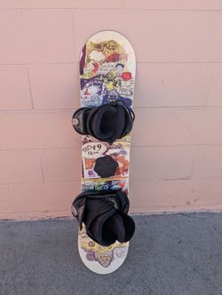 Tech 9 111cm Snowboard with Bindings