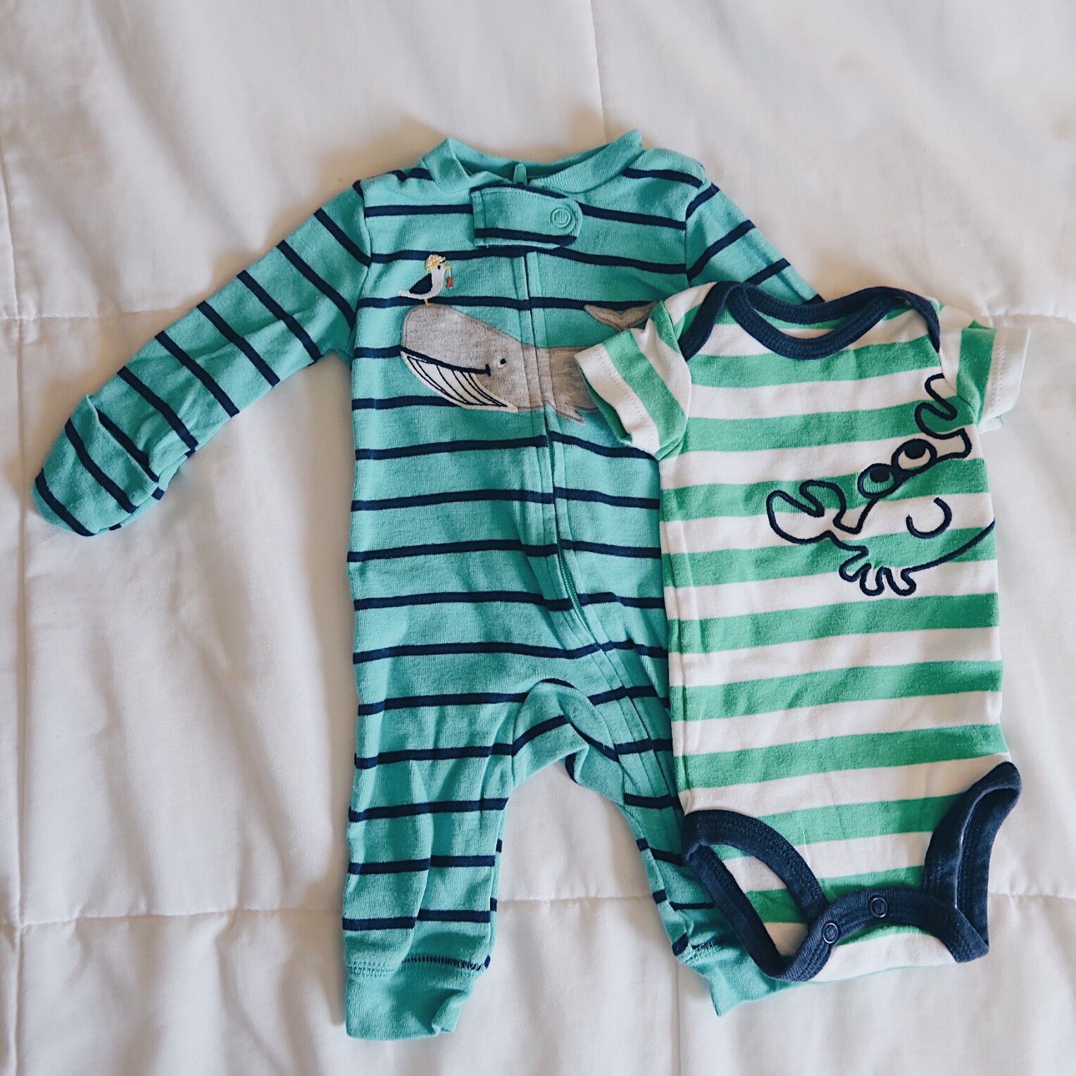 NB- boy onesies