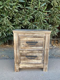 Modern Wood Nightstand
