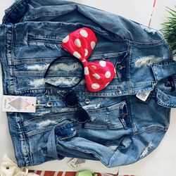 denim jacket ask for different sizes