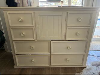Vintage Wood Dresser