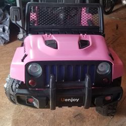 Pink Jeep For Girls
