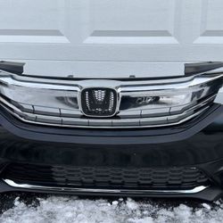 BLACK HONDA ACCORD 2016 2017 FRONT BUMPER