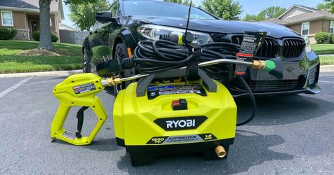 New open box 1200 psi automotive deatailing pressure washer