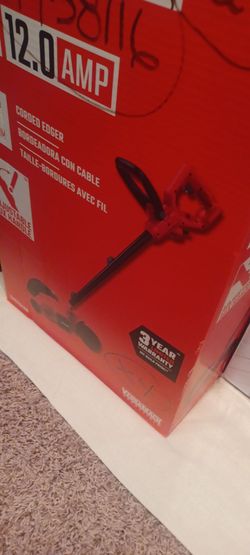 New in 12.0 Amp 7.5" Push/Walk Behind Electric Lawn Edger Versa Track (NEW)