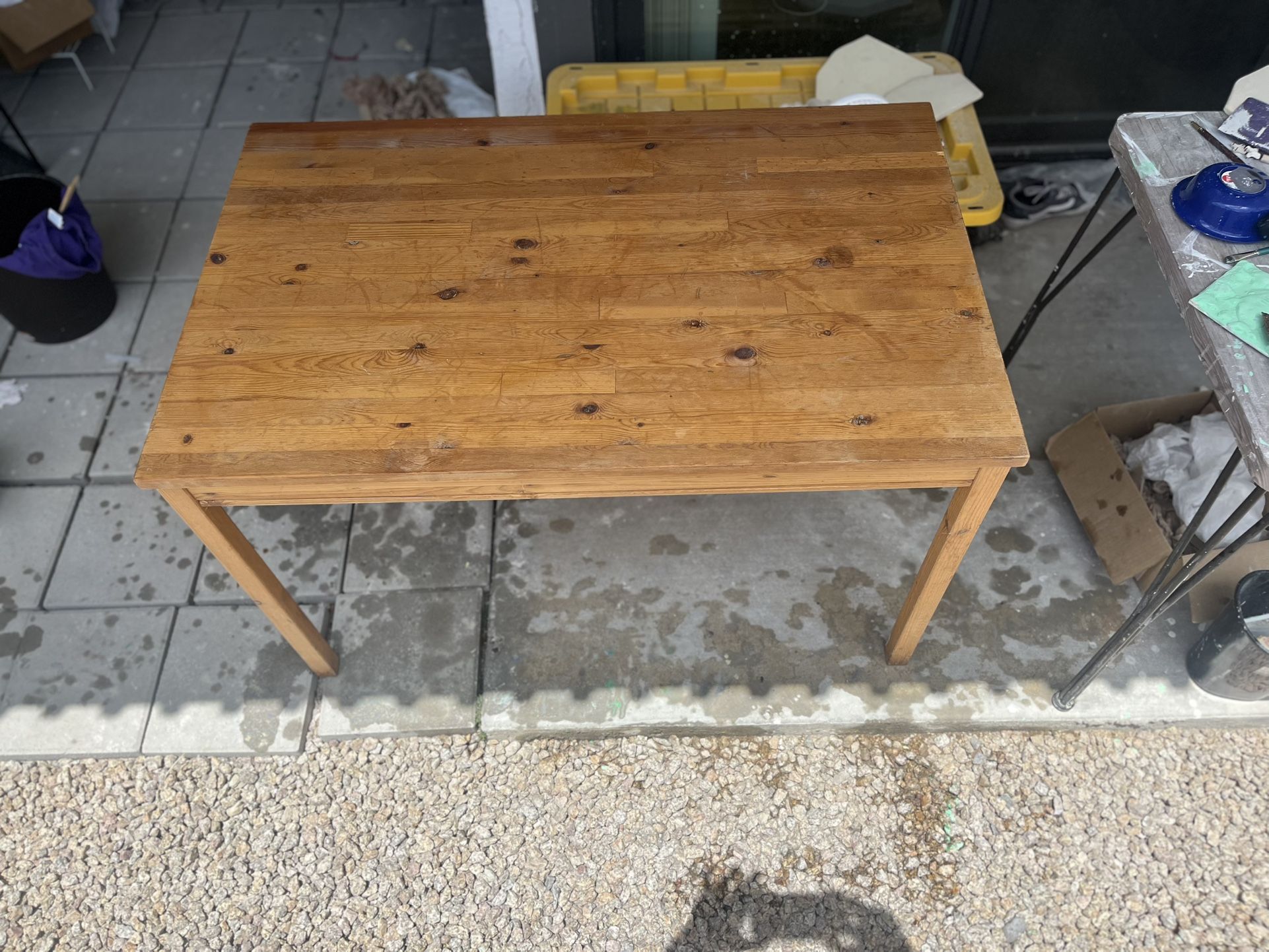 Solid Wood Table