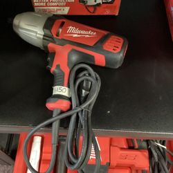 Milwaukee Corded 1/2 Impact Wrench $150