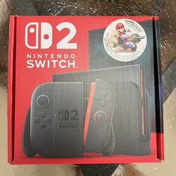Nintendo Switch 2 Mario Bundle New