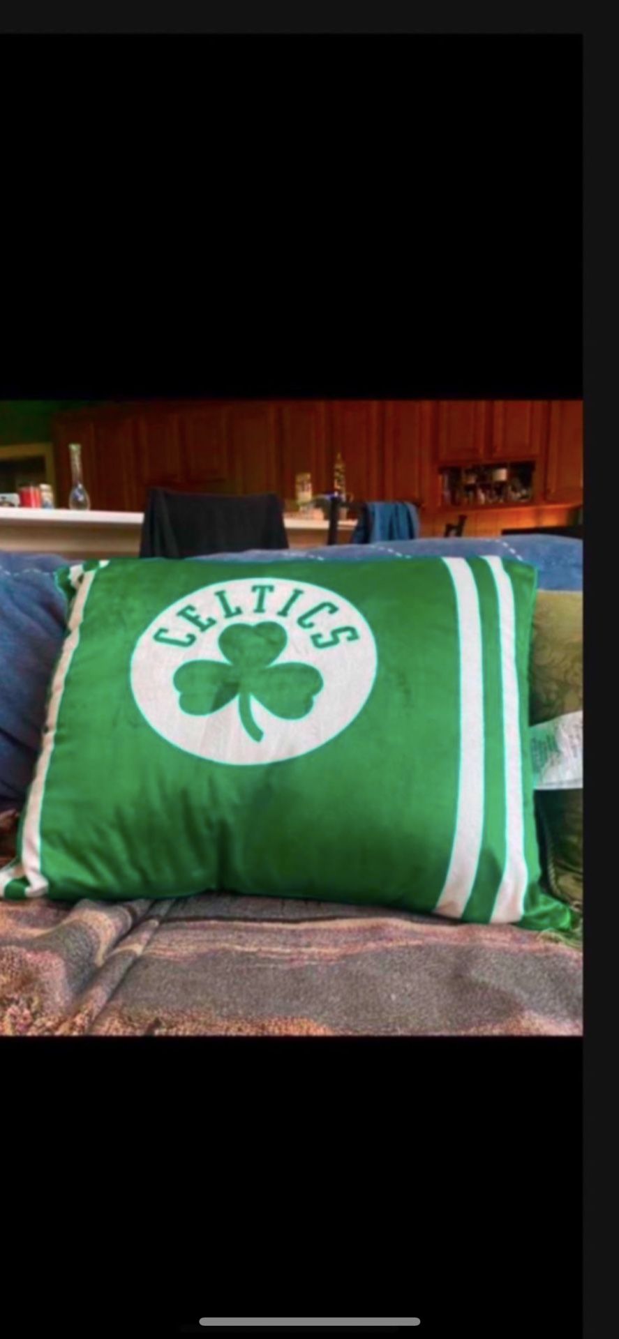 BOSTON CELTICS PILLOW