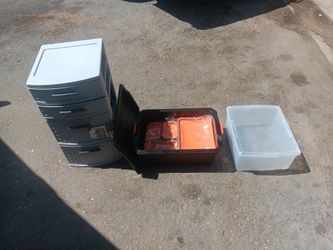 !! Plastic Storage Containers  Price For All