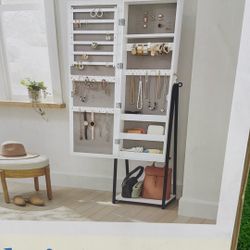 Brighteoom Accessory Organizer With Mirror 