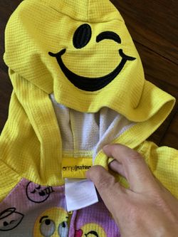 Emoji 4/5 pajama onesie