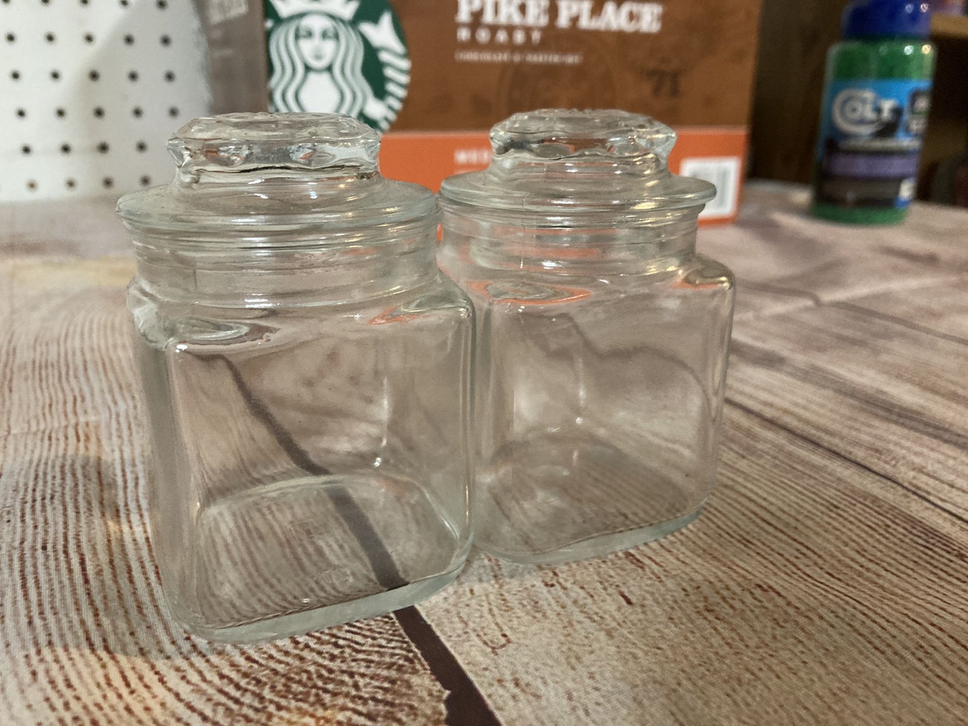 Cute Glass Jars! (20 Jars Total)