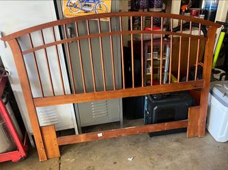 **FREE**Queen/Full Headboard cherry wood