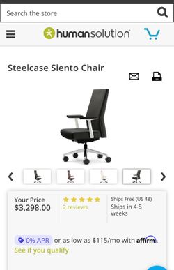 Steelcase Siento Executive Chair- Desk Office Gaming Chair