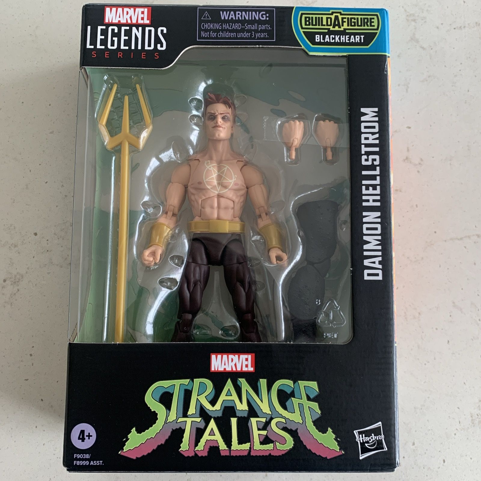 MARVEL LEGENDS STRANGER TALES DAIMON HELLSTROM 6” FIGURES