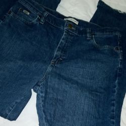 Lee Relaxed Straight Leg Jeans Size 12