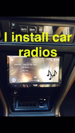 Car radio and audio installer
