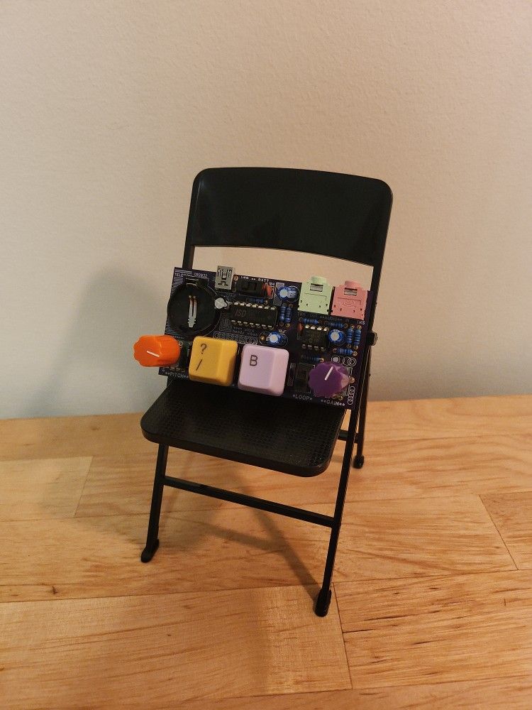 DIG DUG DIY Ultra LOFI Answering Machine Looper