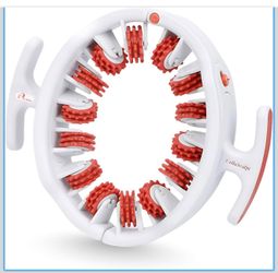 CelluSculpt 360° Cellulite Massage Tool | Lymphatic Drainage Massager w/Detachable Muscle Roller New