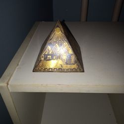 Vintage Bronze Pyramid 