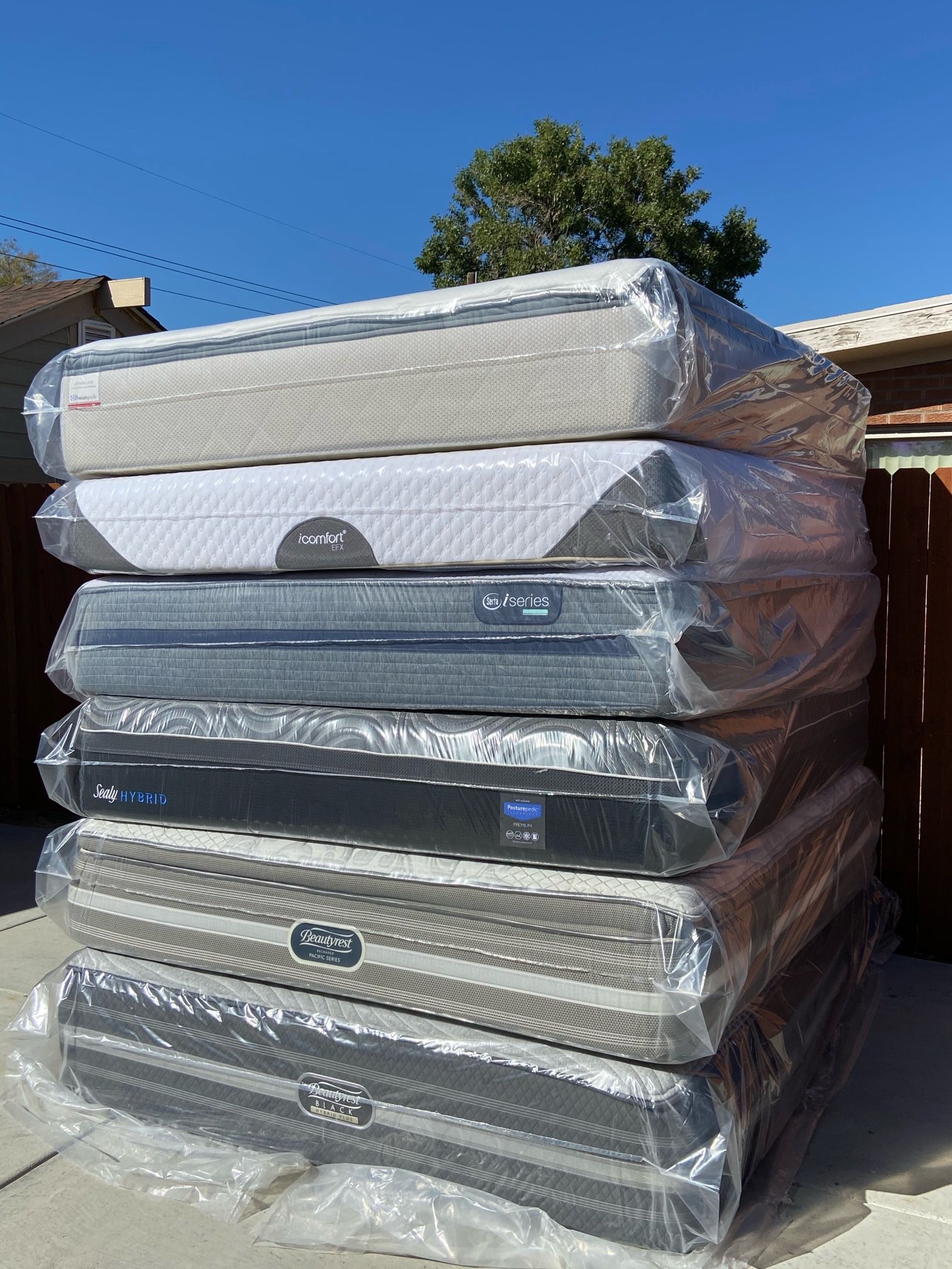 KING SIZE MATTRESSES $250 Only .. DELIVER AVAILABLE