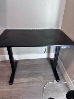 Black desk