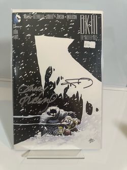 Dark Knight Returns DK III The Master Race #3 Cover A  signed by Frank Miller And Andy Kubert NO/COA