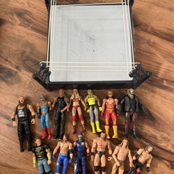 WWE Figures And Ring