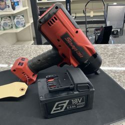  Snap-on CT9075 18V 1/2" drive brushless cordless impact wrench With 5.0ah Battery (no Charger)